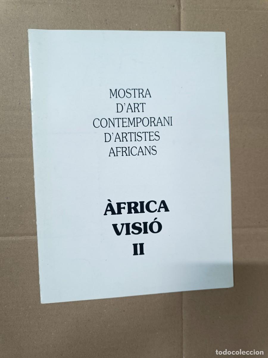 Arte: ANTIGUO CATALOGO DE ARTE AFRICANO AFRICA VISI&Oacute; 2, 1994, MABANA, MOSTRA ART SALA ARCS BARCELONA -P28