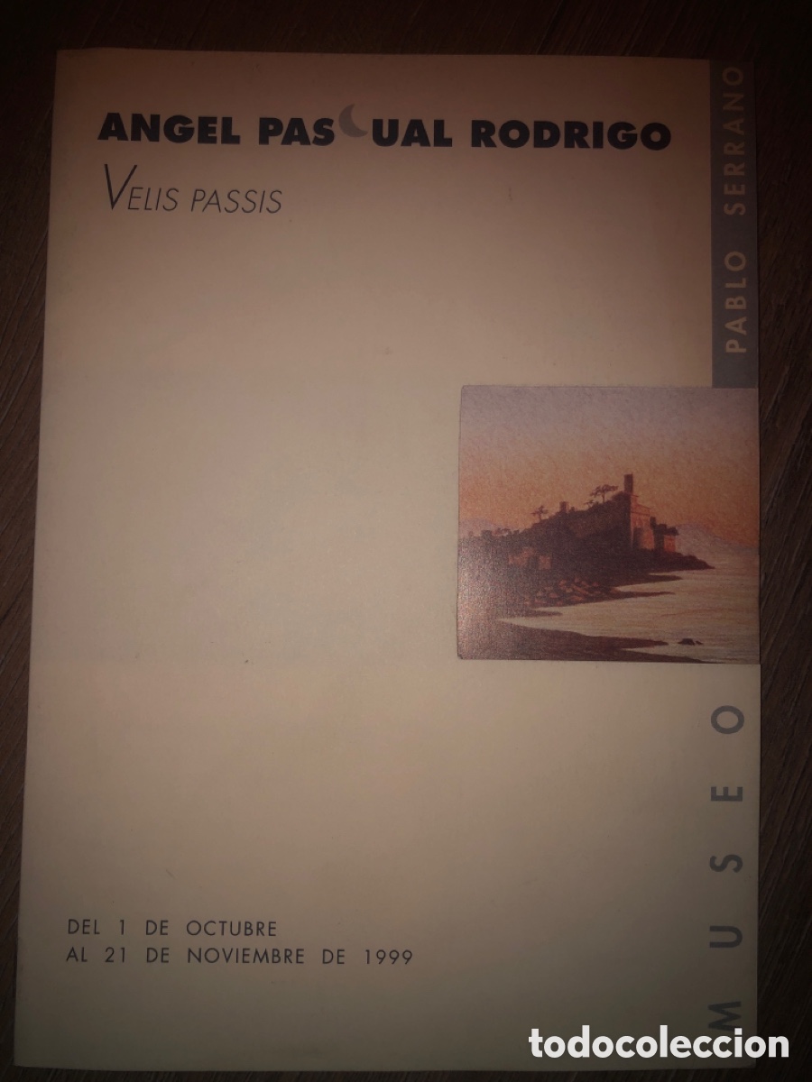 Arte: Angel pascual Rodrigo (cat&aacute;logo )1999