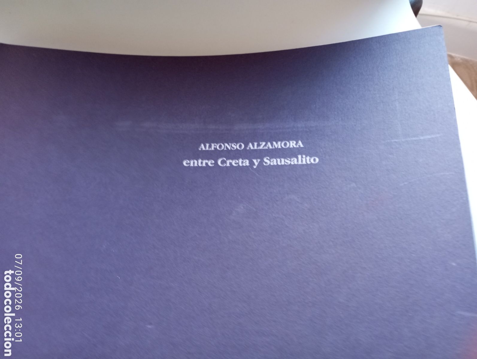 Arte: Alfonso Alzamora .Entre Creta y Sausalito.Bloc de notas 1995- 2001 . Bloc de dibujo 2001