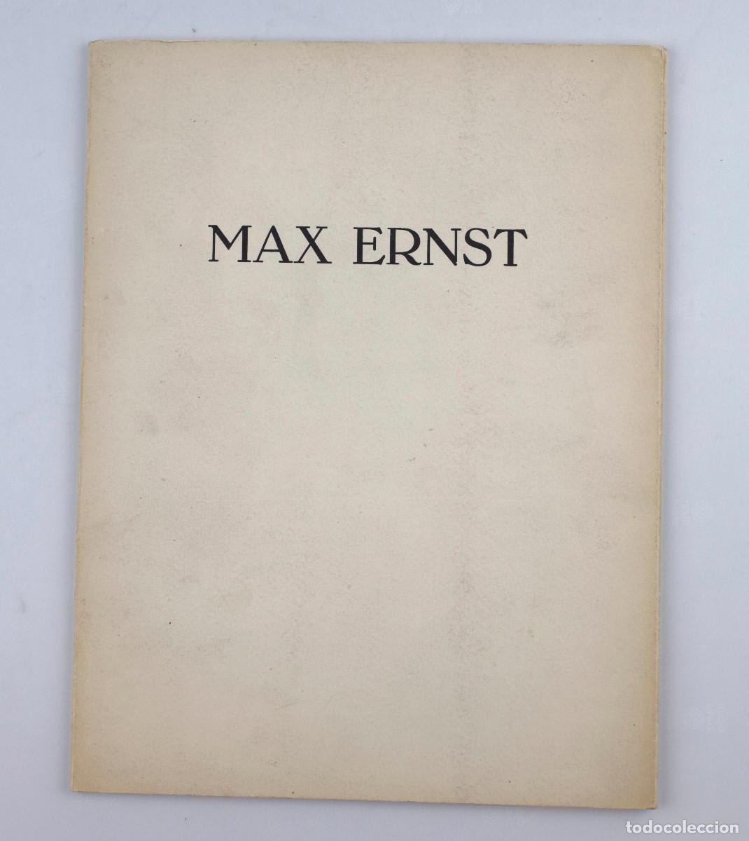Arte: MAX ERNST. Firmado y dedicado por Ernst y Cirlot. Galer&iacute;a Iolas-Velasco, Madrid.