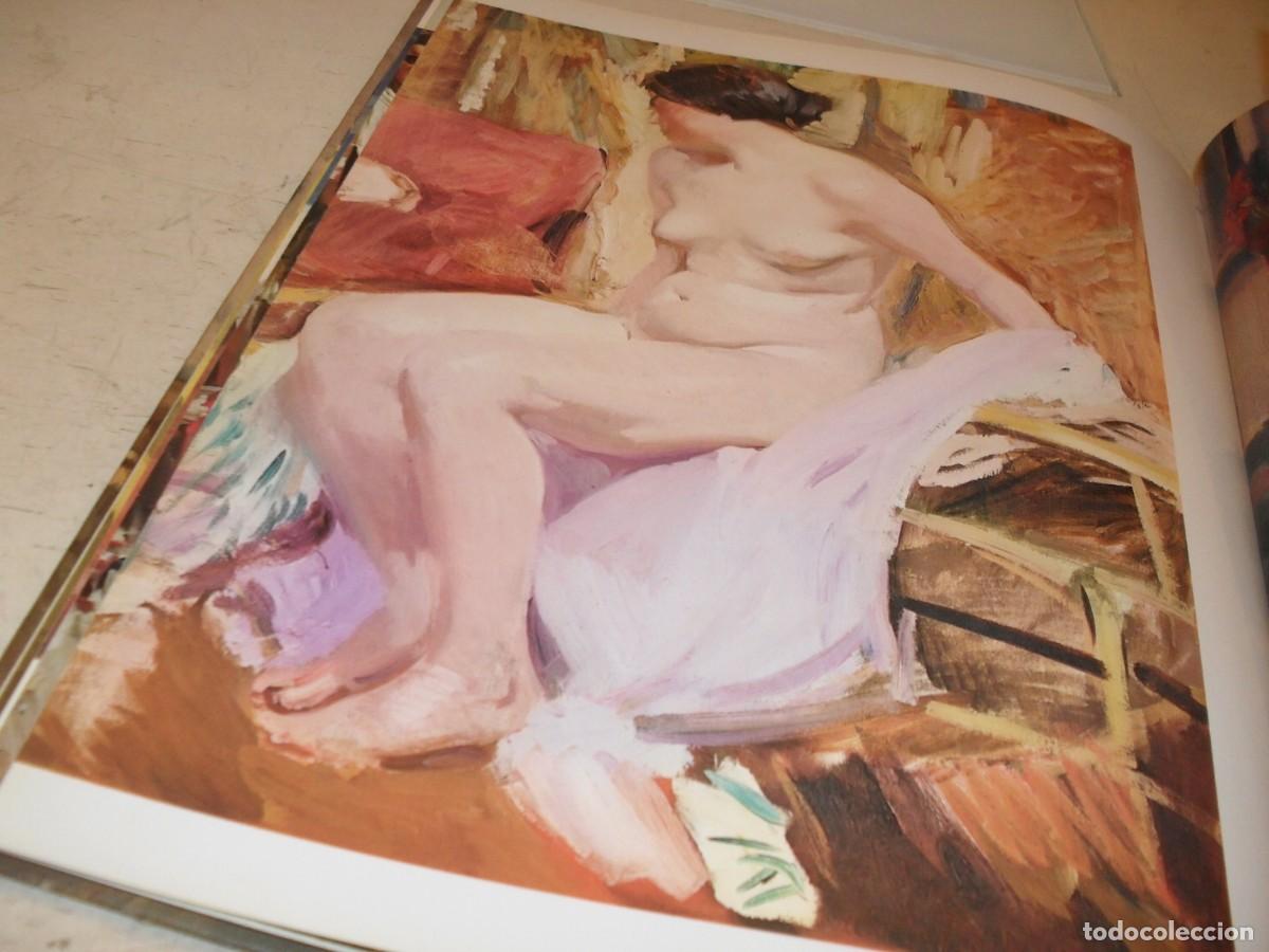 Arte: (REPRODUCCION)BELLISIMA LAMINA DOBLE:DESNUDO FEMENINO/EL PESCADO,SOROLLA.1914.SARPE,1979