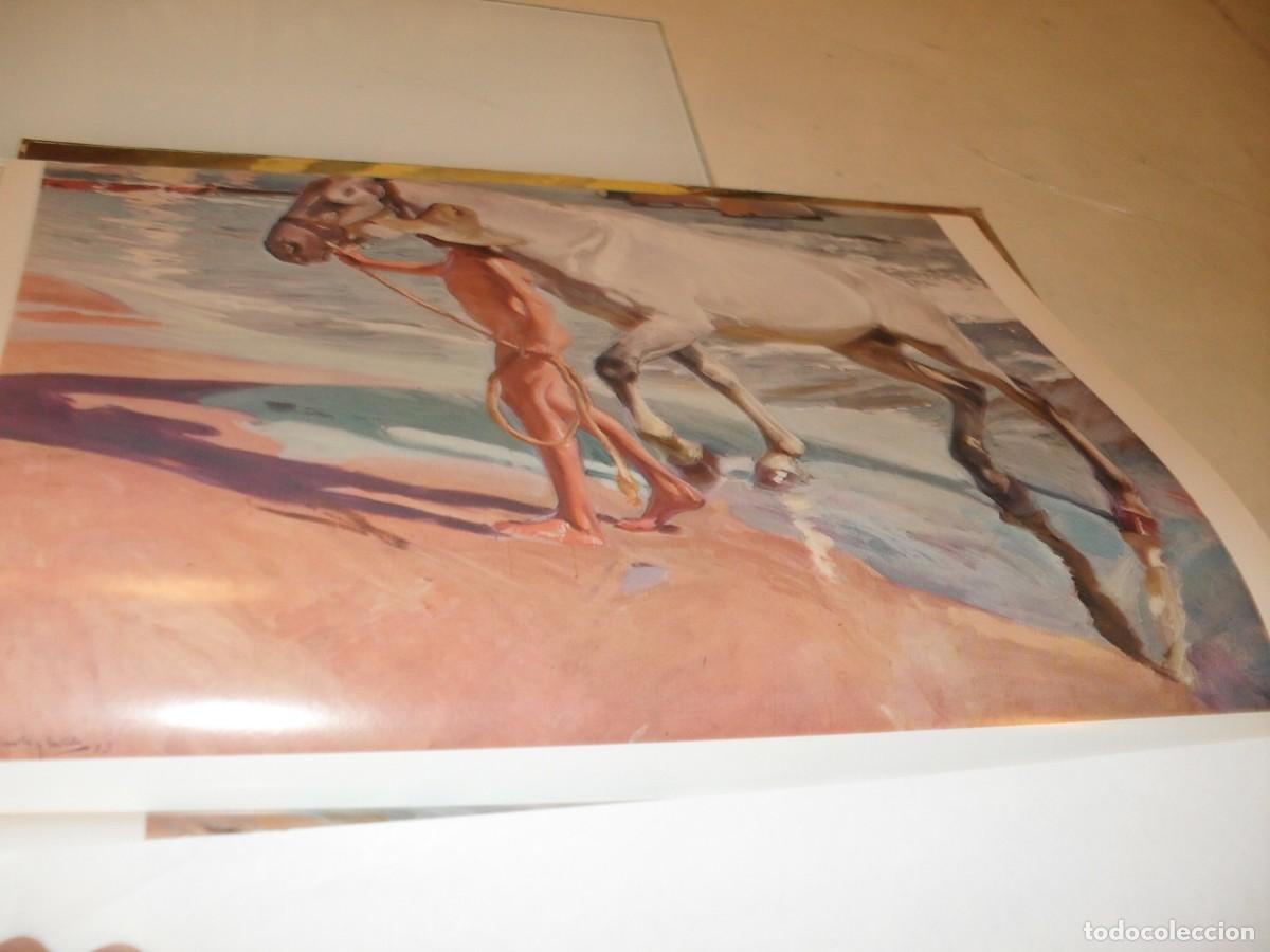 Arte: (REPRODUCCION)BELLA LAMINA EL CABALLO BLANCO,SOROLLA.1903.SARPE,1979
