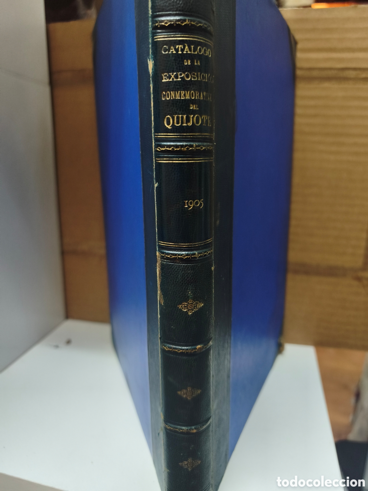 Arte: CAT&Aacute;LOGO DE LA EXPOSICI&Oacute;N CONMEMORATIVA CELEBRADA EN LA BIBLIOTECA NACIONAL DEL QUIJOTE. A&Ntilde;O 1905