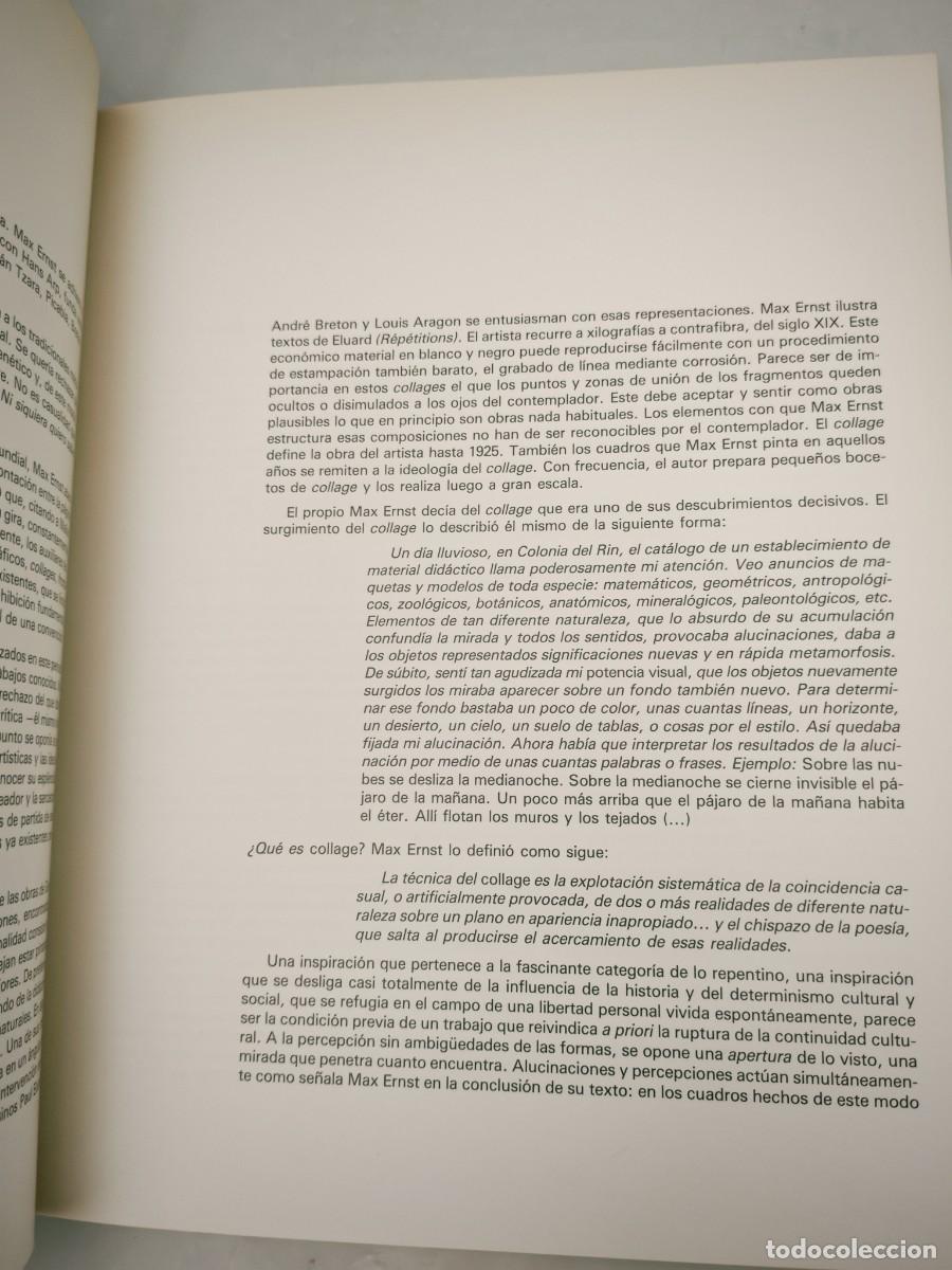 Arte: Max Ernst (Cat&aacute;logo exposici&oacute;n, Madrid 1986) - Foto 4