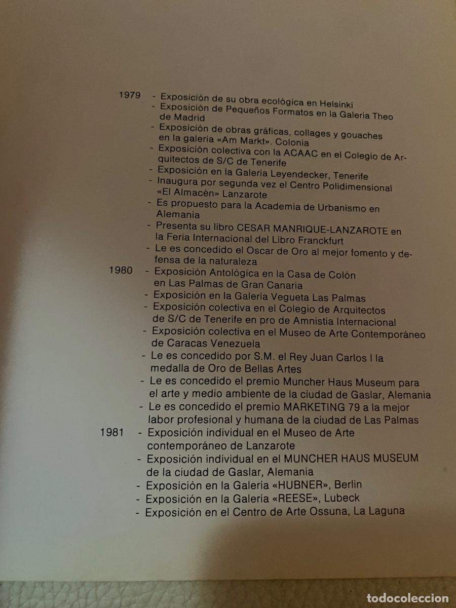 Arte: Cesar Manrique 1981 centro de arte Ossuna - Foto 3