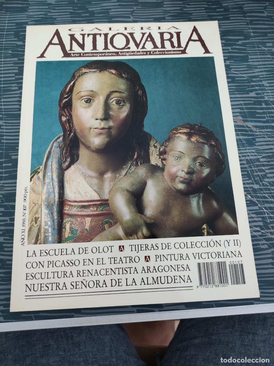 Arte: GALER&Iacute;A ANTIQUARIA,ANTIGUEDADES,ARTE Y COLECCIONISMO,A&Ntilde;O XI,NUM.107,1993,94 P&Aacute;G,VER SUMARIO,LEER..
