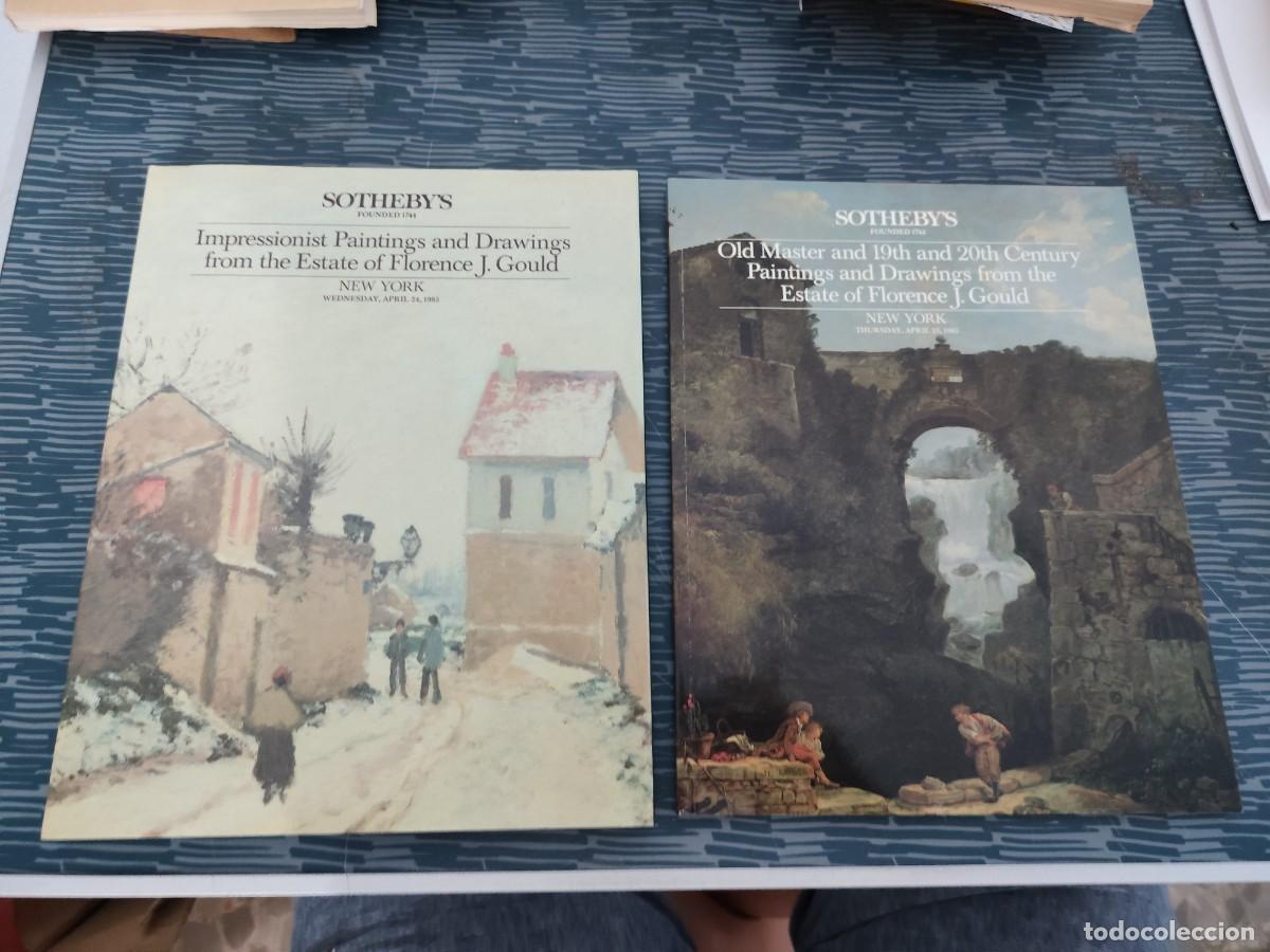 Arte: SOTHEBY'S,IMPRESIONIST PAINTING AND DRAWINGS FROM THE ESTATE OF FLORENCE J.GOULD,OLD M&Aacute;STER....LEER.