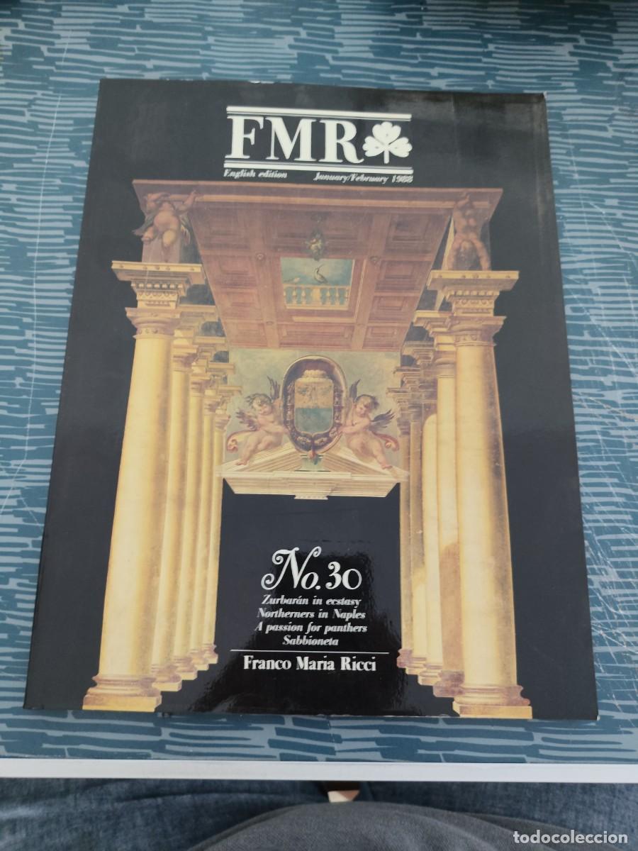 Arte: FMR,NUM.30,VOL VI,JANUARY/FEBRUARY 1988,ENGLISH EDITION,VER FOTOS,LEER.