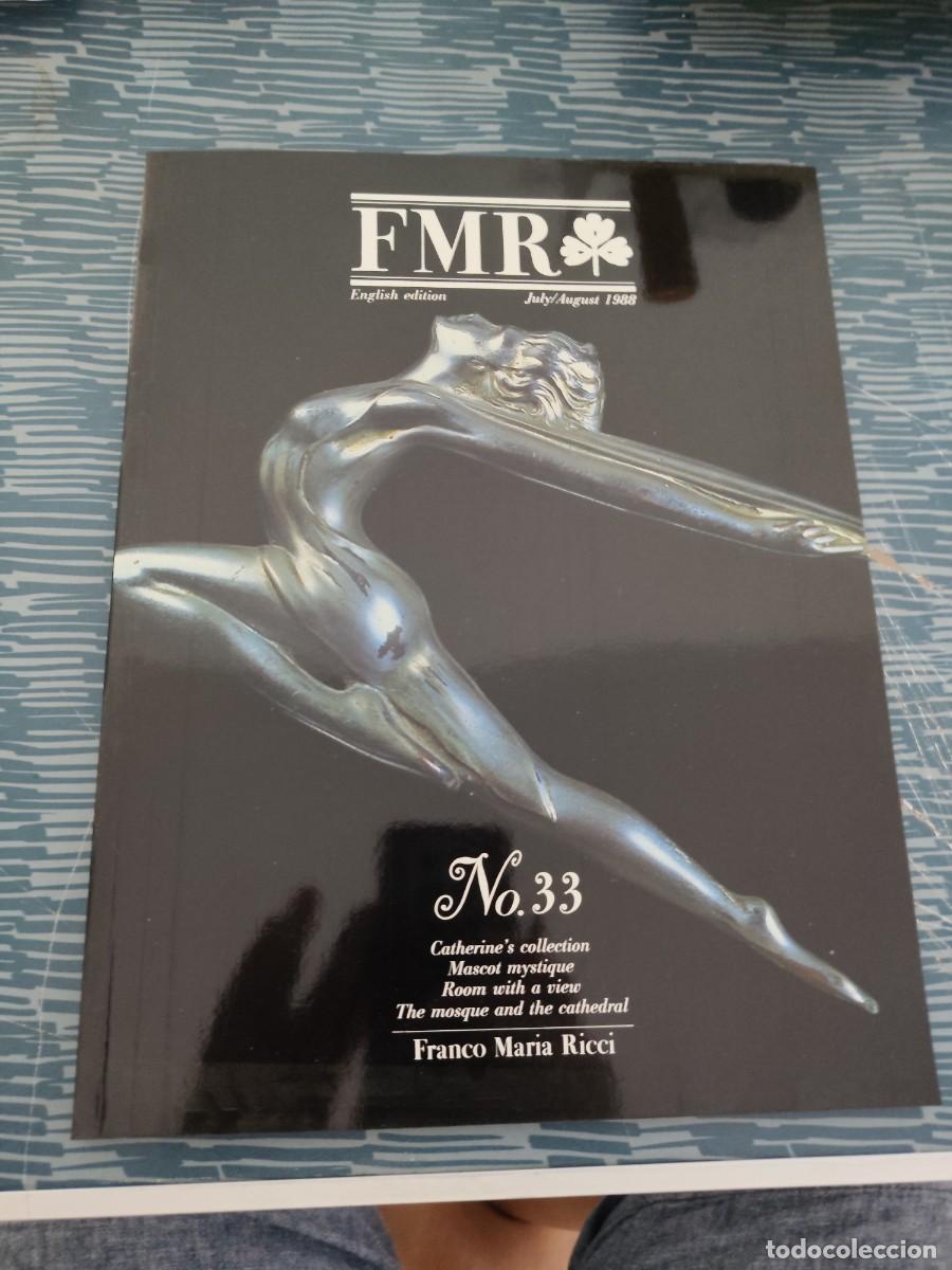 Arte: FMR,NUM.33,VOL VII,JULY/AUGUST 1988,ENGLISH EDITION,VER FOTOS,LEER.