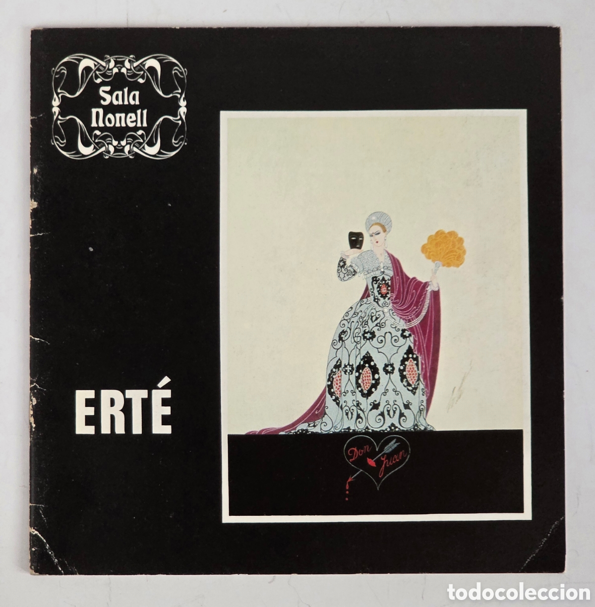 Arte: Obras de Ert&eacute; de los a&ntilde;os 1911 a 1974 - R. de Tirtov Cat&aacute;logo Arte Pintura Galer&iacute;a Sala Nonell 1975