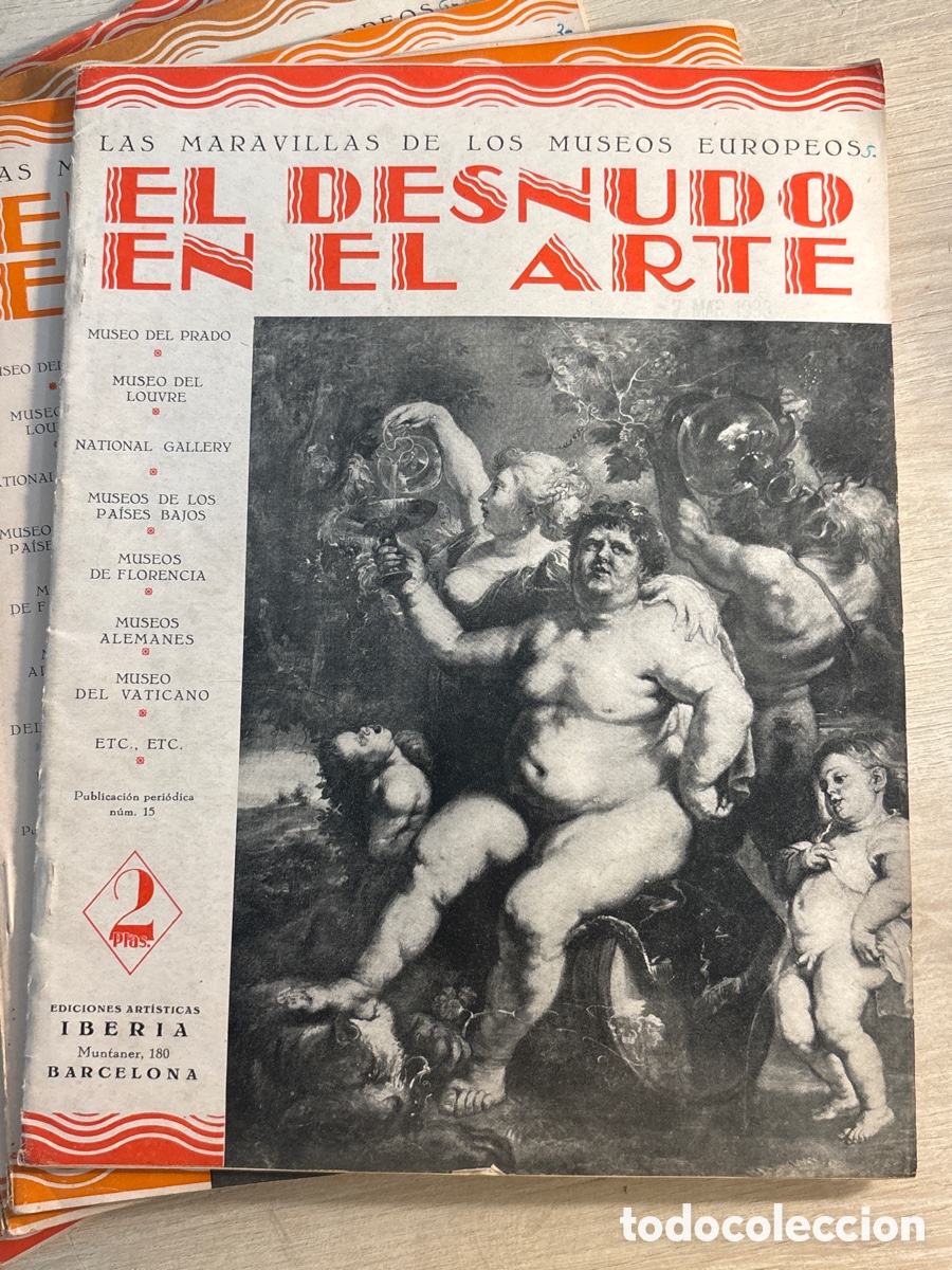 Arte: El desnudo en el arte - 6 n&uacute;meros - Foto 2