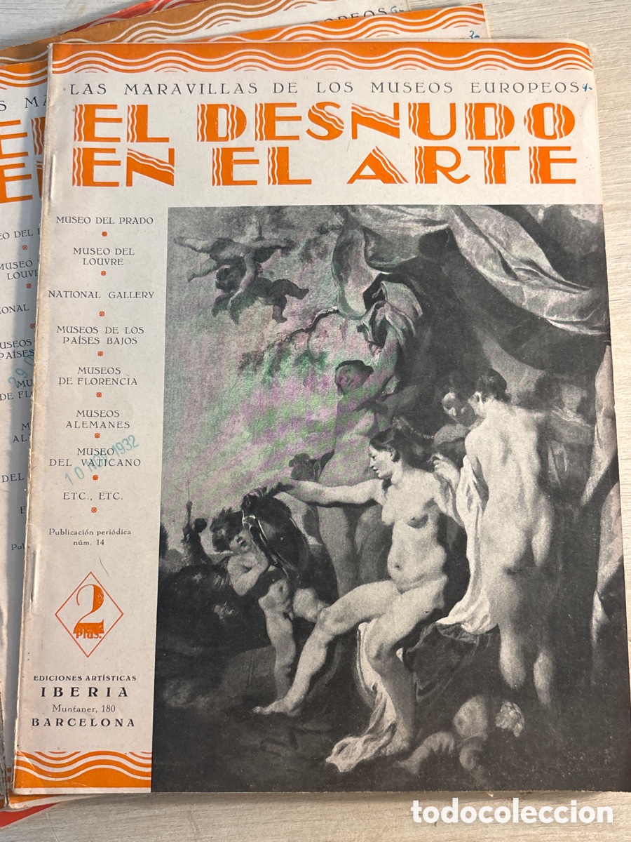 Arte: El desnudo en el arte - 6 n&uacute;meros - Foto 3