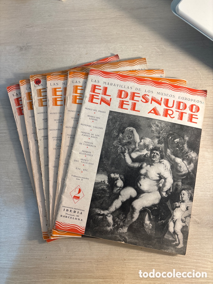 Arte: El desnudo en el arte - 6 n&uacute;meros - Foto 1