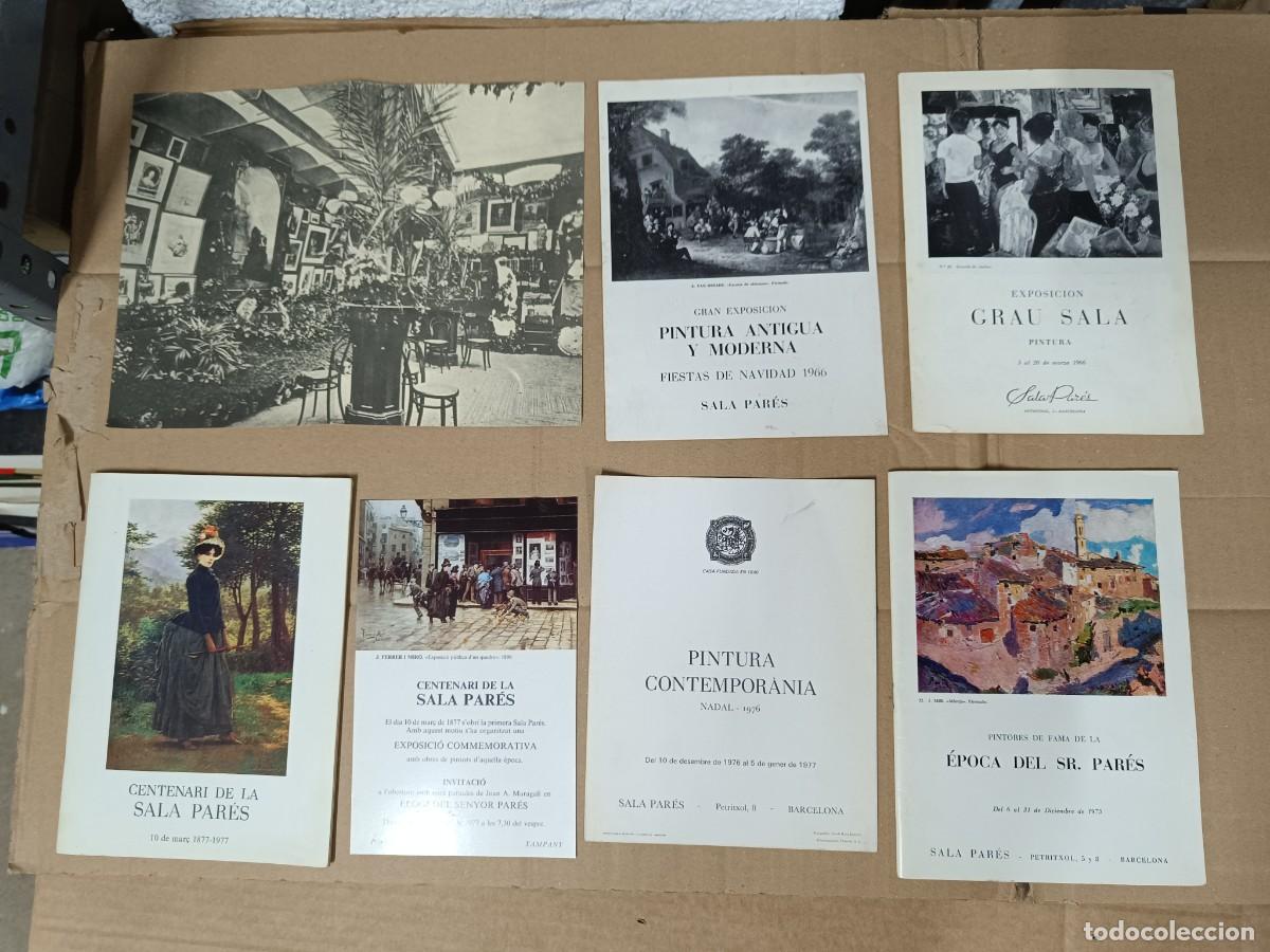 Arte: LOTE 7 ANTIGUOS CATALOGOS, EXPOSICION ARTE PINTURA BARCELONA, CASAS MIR GRANER GRAU, SALA PAR&Eacute;S P29