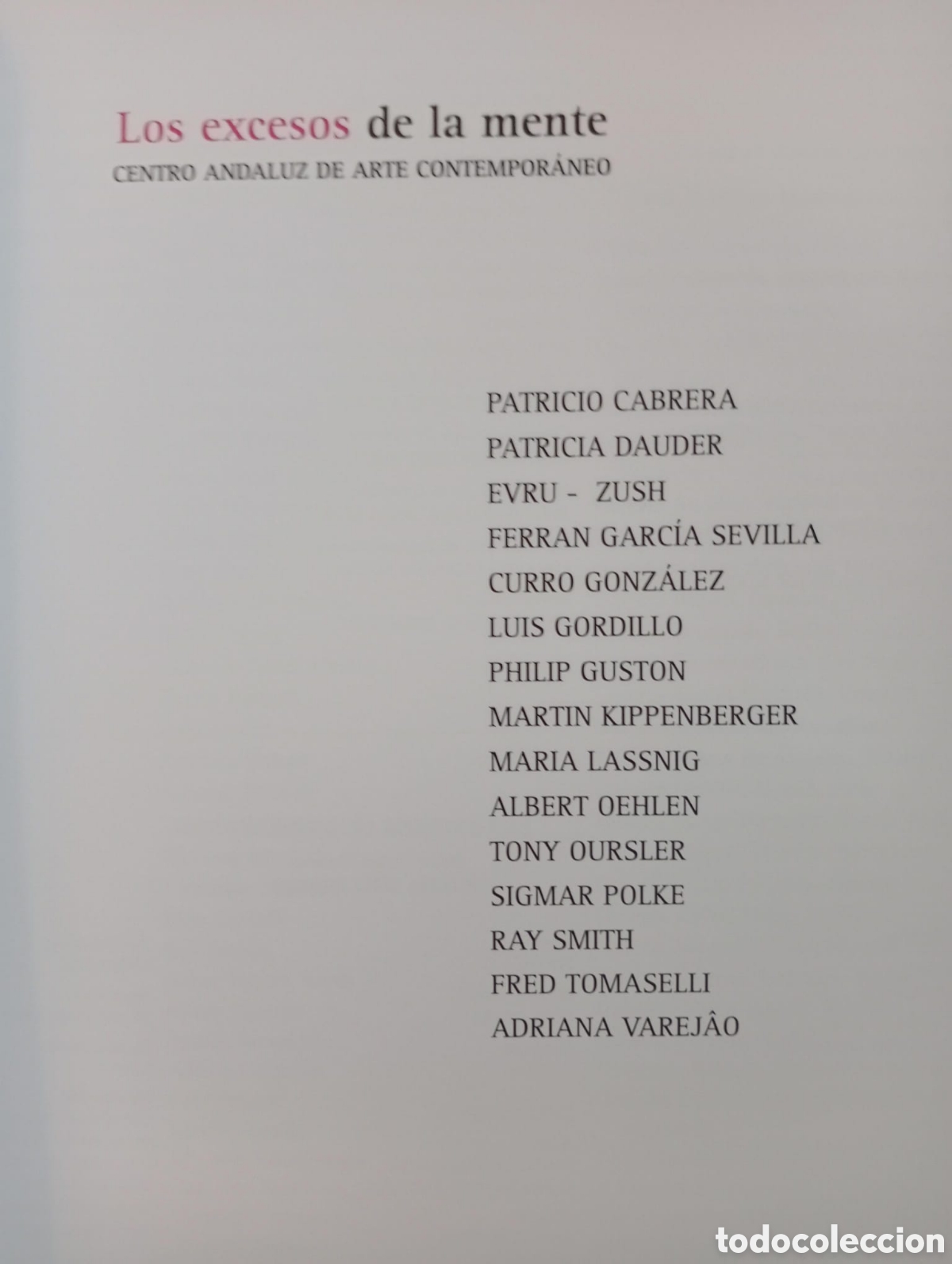 Arte: Los excesos de la mente. Cat&aacute;logo de exposici&oacute;n - Foto 3