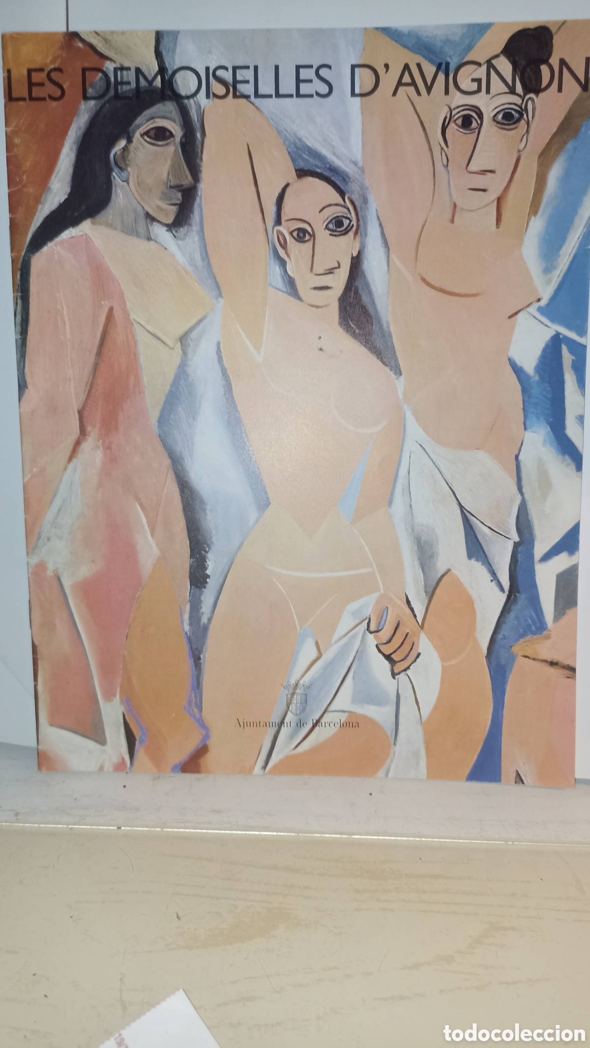 Arte: Cat&aacute;logo Exposici&oacute;n Picasso - Les Demoiselles d'Avignon - Museu Picasso Barcelona (A&ntilde;os 80/90)