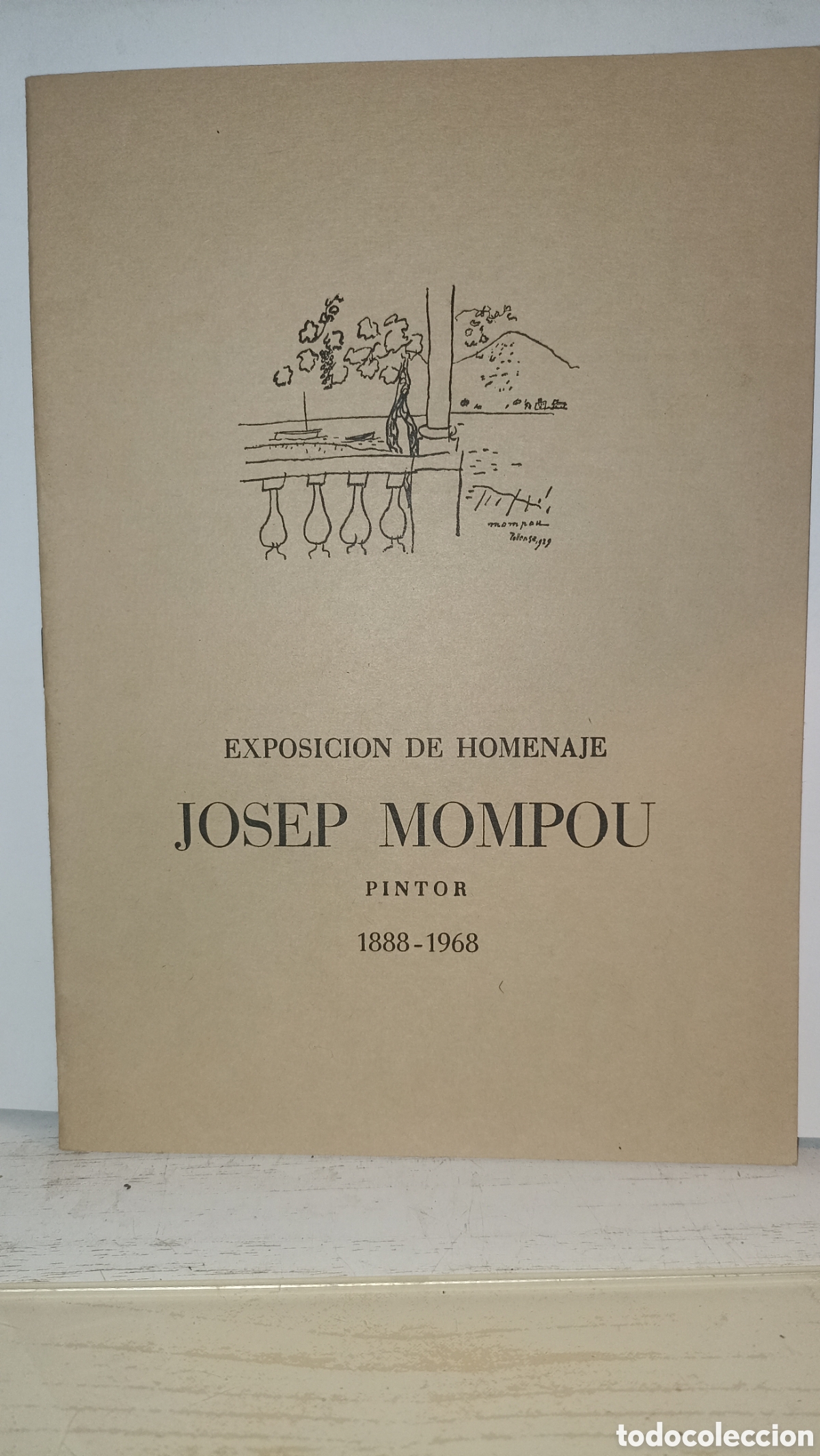 Arte: JOSEP MOMPOU. 1888-1968. SALA PAR&Eacute;S. 1971