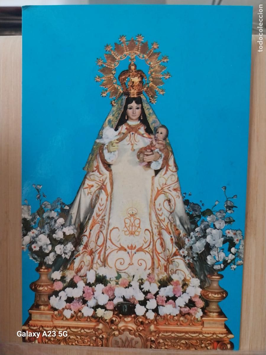 Arte: PEDRO MU&Ntilde;OZ VIRGEN NTRA SRA BUEN PARTO CIUDAD REAL ED AZUL SC ORIGINAL A&Ntilde;O 1980 +