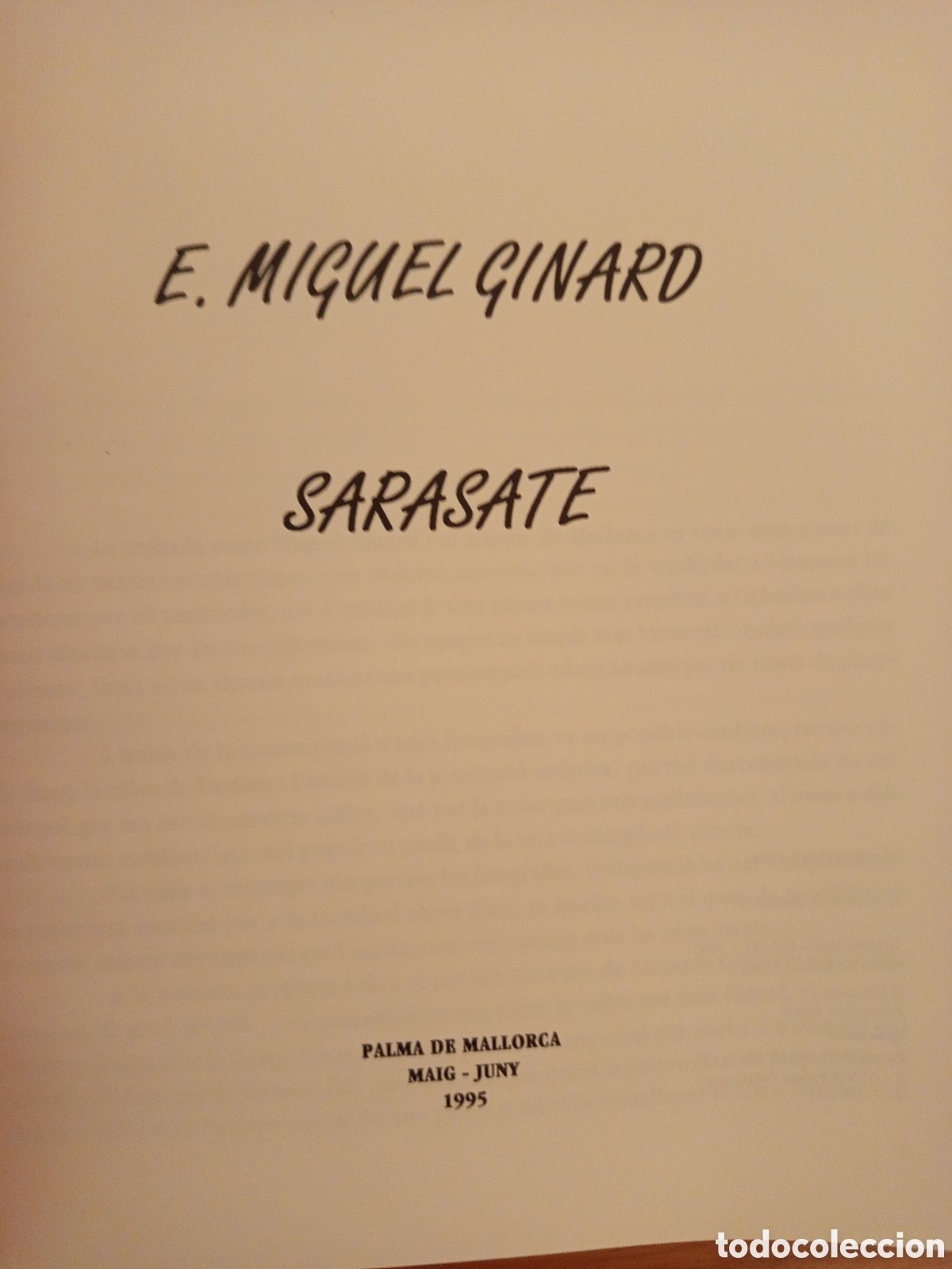 Arte: SARASATE (E. MIGUEL GINARD) - Foto 2