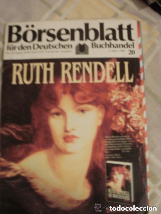 Arte: B&Ouml;RSENBLATT -- revista muy grande en aleman sobre arte - a&ntilde;os 90