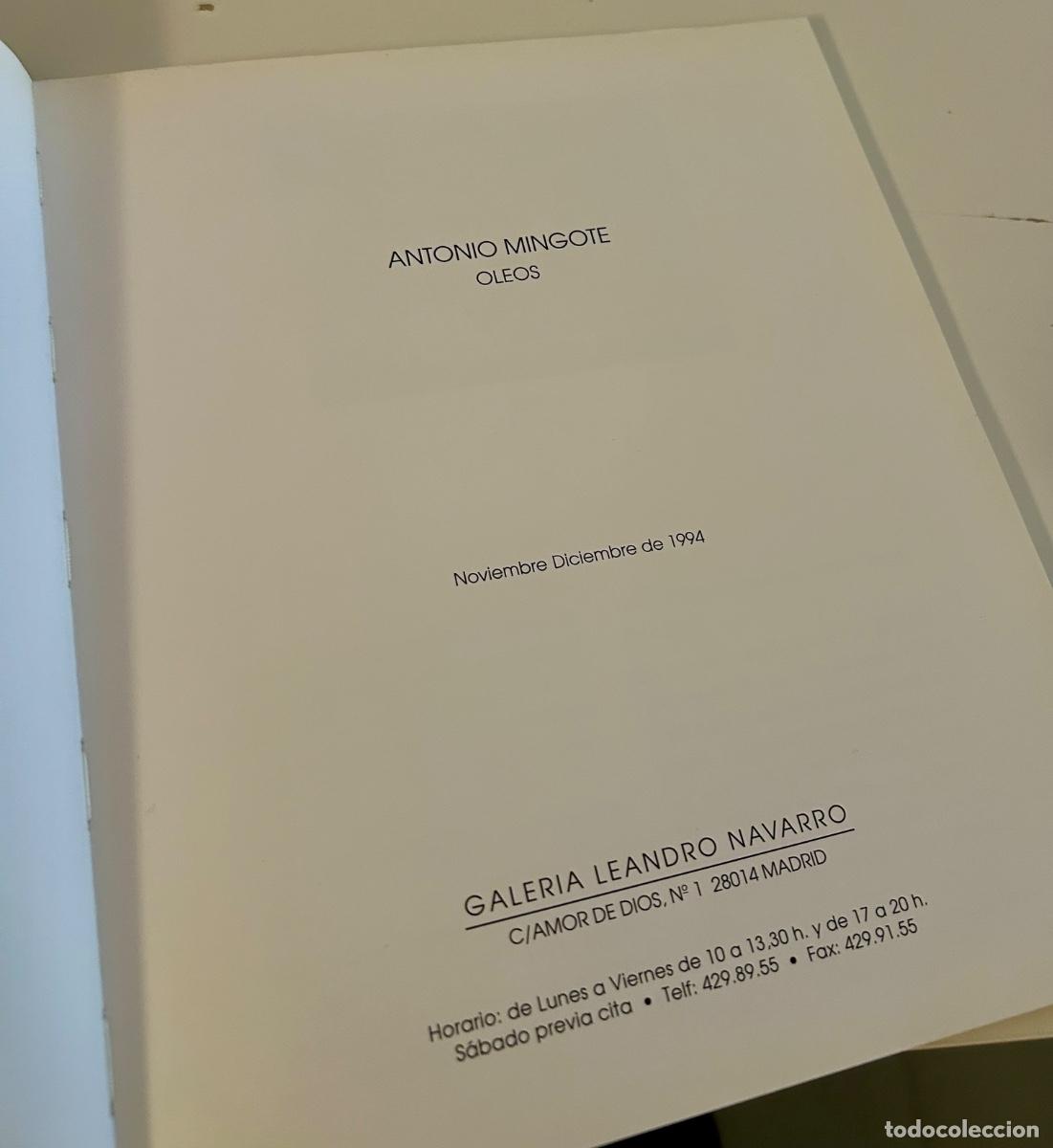 Arte: Antonio Mingote - Cat&aacute;logo 0leos - 1994 - Foto 4