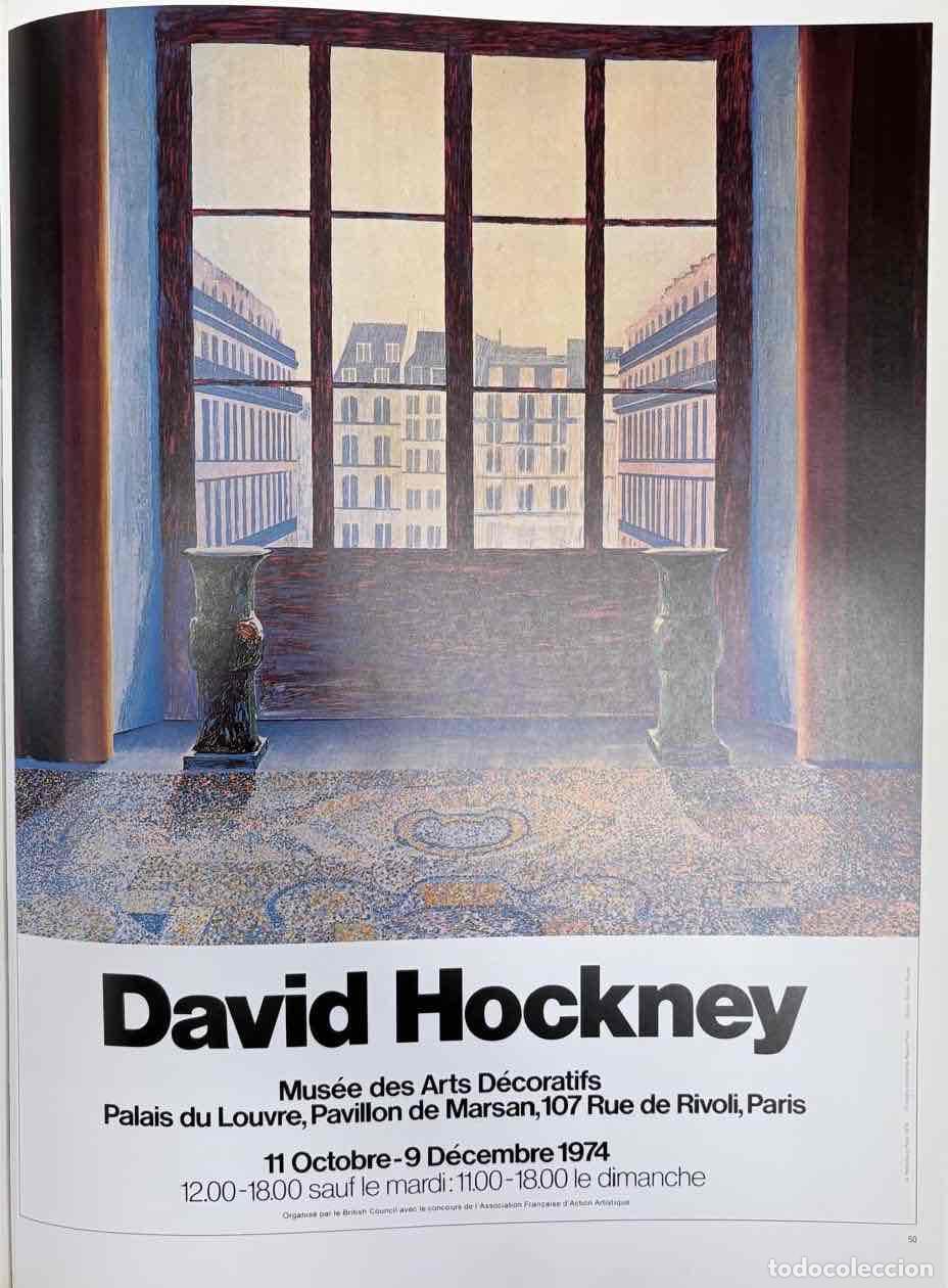 Arte: HOCKNEY POSTERS. HARMONY BOOKS, 1987 - Foto 2