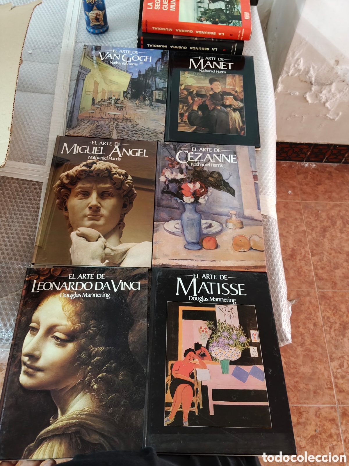 Arte: Colecci&oacute;n 6 Libros El Arte De - Van Gogh, Da Vinci, Miguel &Aacute;ngel, Matisse, Manet, C&eacute;zanne