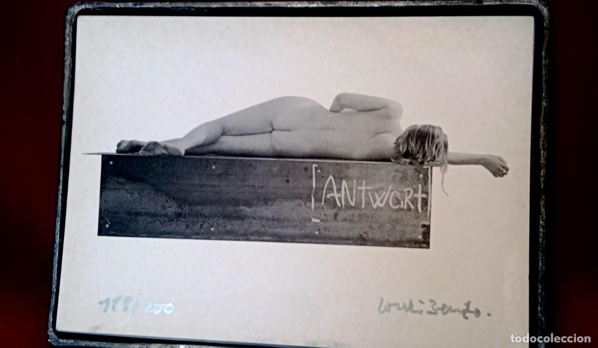 Arte: ARTE CONCEPTUAL - JORDI BENITO - ANTWORT - FIRMADO Y NUMERADO - LIBRO DE ARTISTA CON CAJA DE PLOMO
