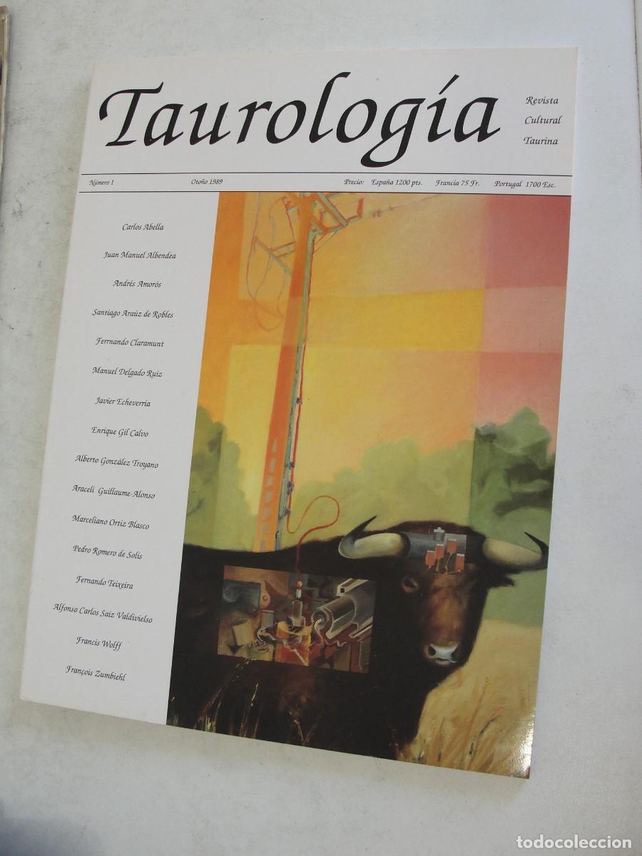 Arte: REVISTA TOROS PINTURA / TAUROLOGIA N&ordm; 1 - 1989 - STOCK DE LIBRERIA SIN USAR - LUIS BADOSA