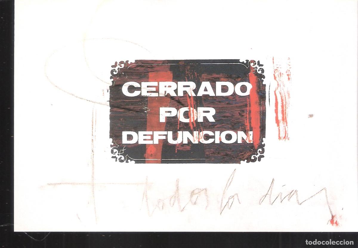 Arte: Jesus Alberto Leita Casablanca. Muestra de Arte Joven. Gobierno de Arag&oacute;n. Tarjeta. 15,5 x 10,5 cm.
