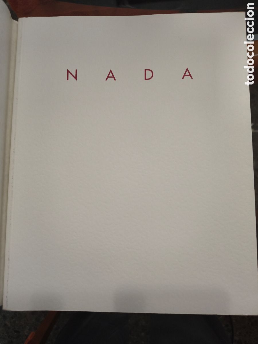 Kunst: NADA, EXPOSICION DE RICARDO CALERO, DIPUTACION DE HUESCA, GOBIERNO DE ARAGON