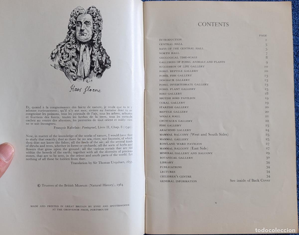 Arte: British Museum Guide - Natural History (1964) - Foto 4