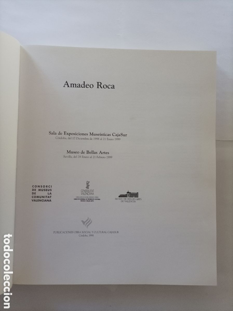 Arte: Amadeo Roca. Cat&aacute;logo de exposici&oacute;n. - Foto 4