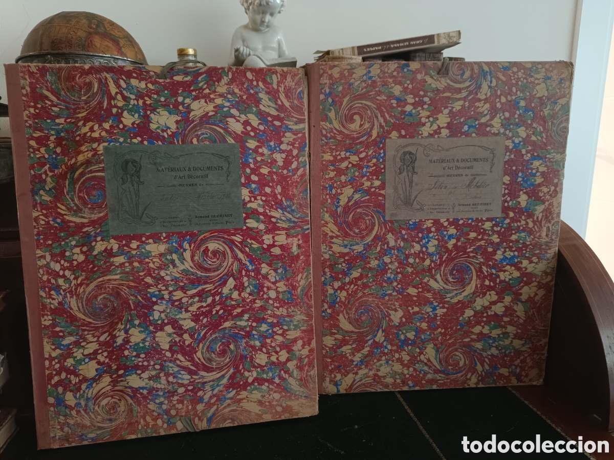 Arte: 1908. GU&Eacute;RINET. SALON DU MOBILIER. 146 HOJAS CON FOTOTIPIAS DE MUEBLES. EBANISTERIA, DECORACI&Oacute;N.
