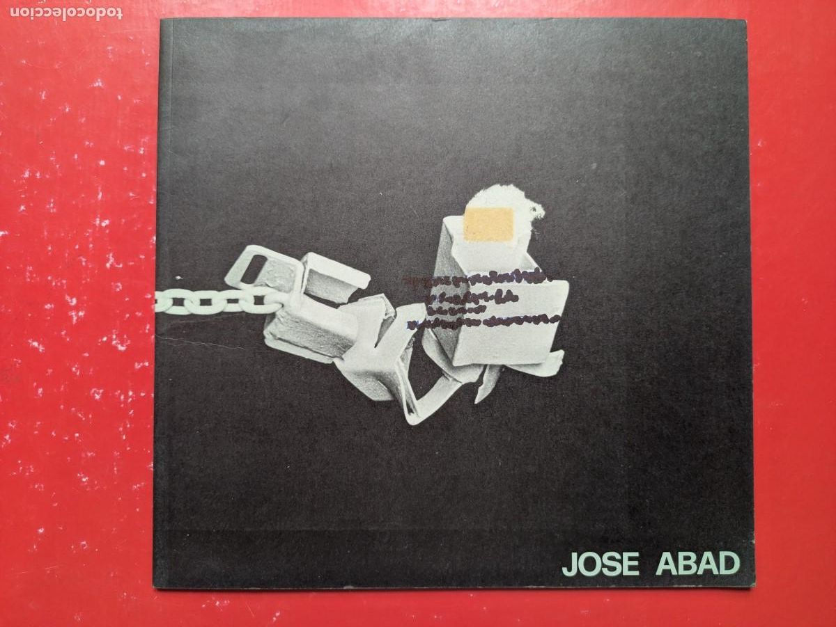 Arte: Cat&aacute;logo Jose Abad Sala Pelaires 1973 - Corredor Matheos - Alberto Pizarro