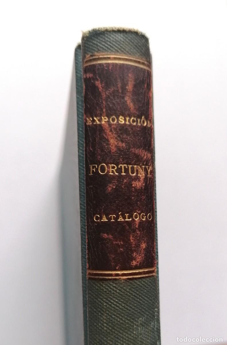 Kunst: EXPOSICI&Oacute;N FORTUNY. CAT&Aacute;LOGO. PALACIO DE LA VIRREINA. BARCELONA, 1940. ENCUADERNADO.