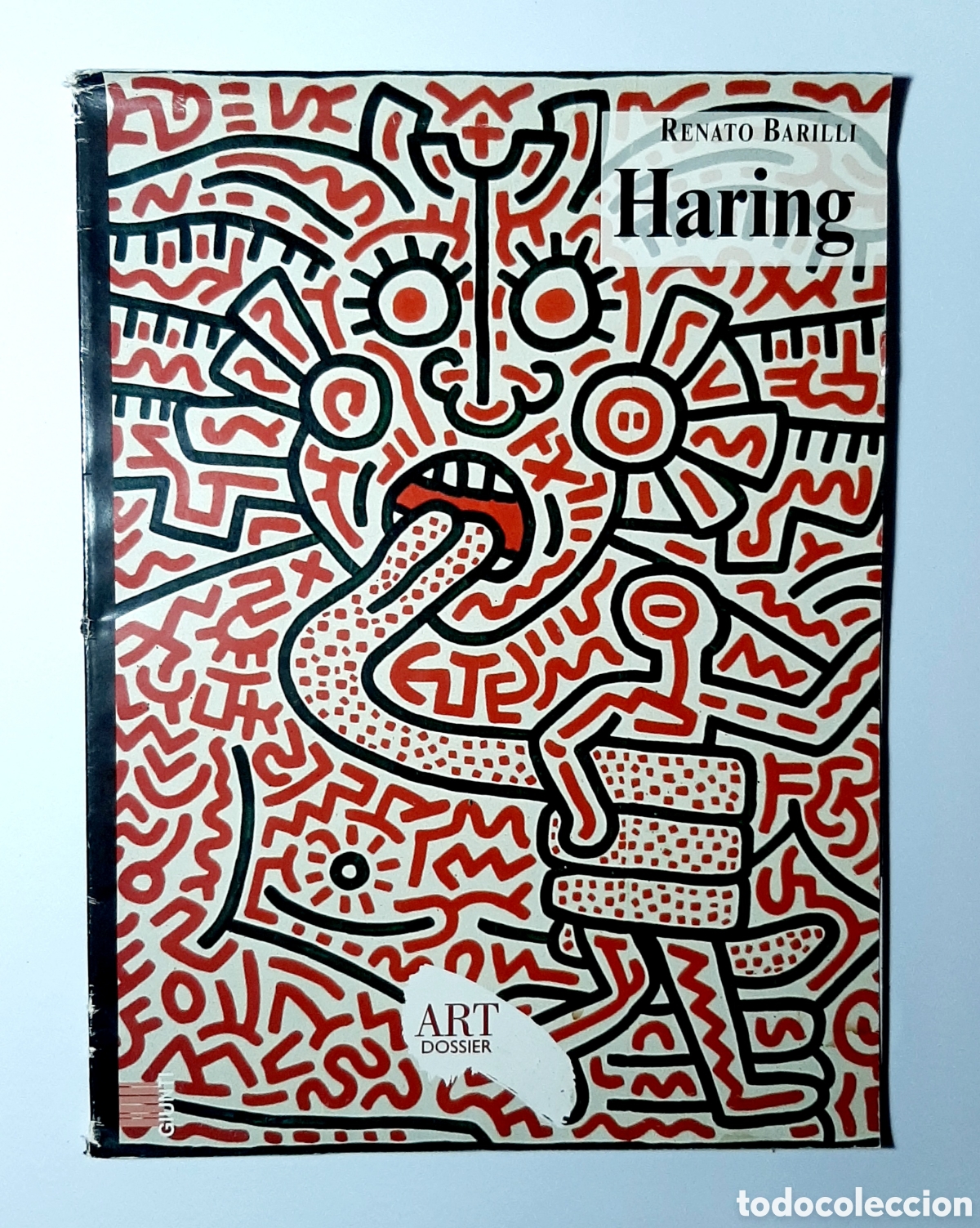 Arte: HARING. RENATO BARILLI. KEITH HARING. ART DOSSIER. GIUNTI 2000. ITALIANO. DESCATALOGADO.