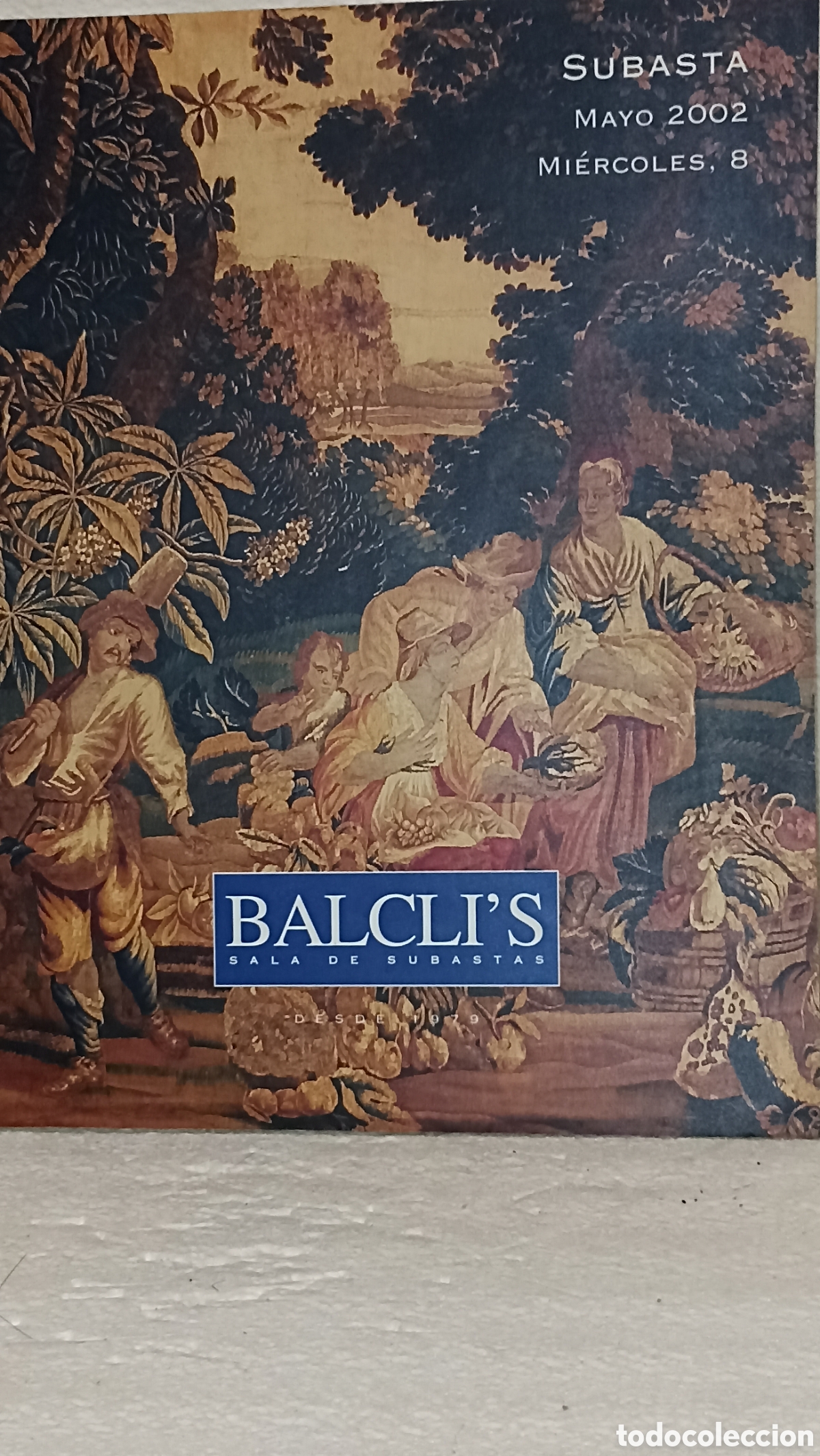 Arte: Cat&aacute;logo Subasta Balcli's - Mayo 2002 (Pintura, Joyas, Relojes, Armas, Muebles)