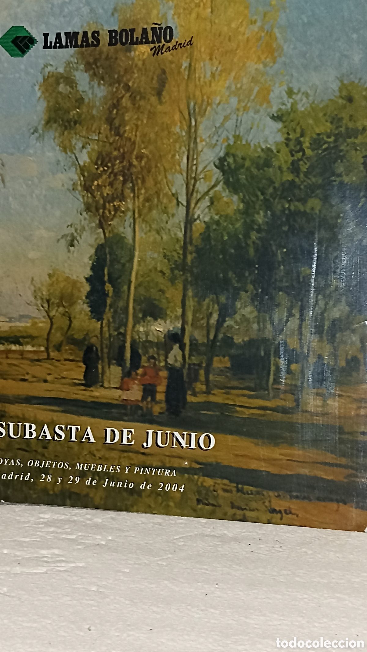 Arte: Cat&aacute;logo Subasta Lamas Bola&ntilde;o Madrid - Junio 2004 - Pintura, Joyas, Relojes y Antig&uuml;edades