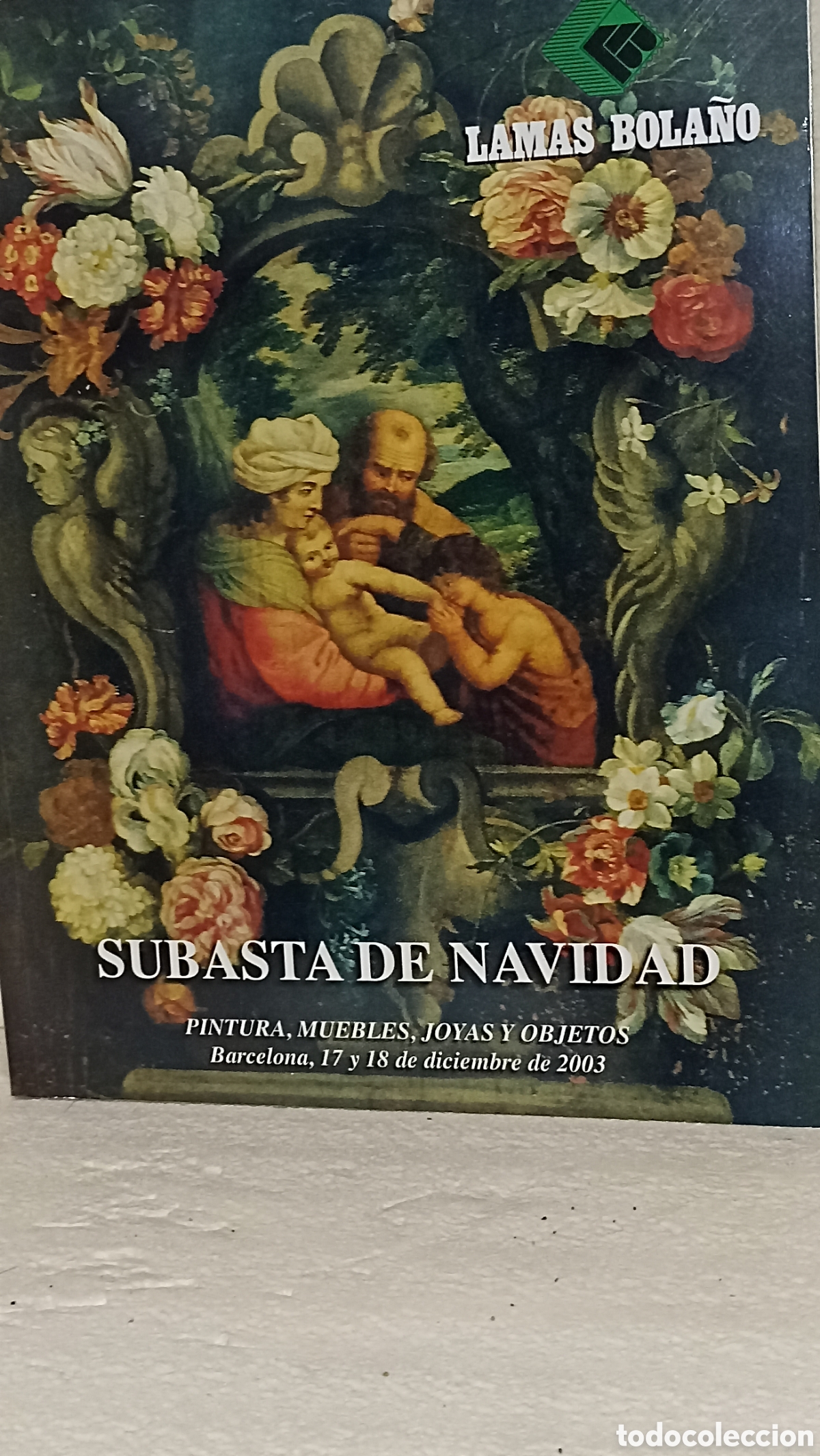 Arte: Edici&oacute;n: Subasta de Navidad. Pintura, muebles, joyas y objetos (17 y 18 de diciembre de 2003).