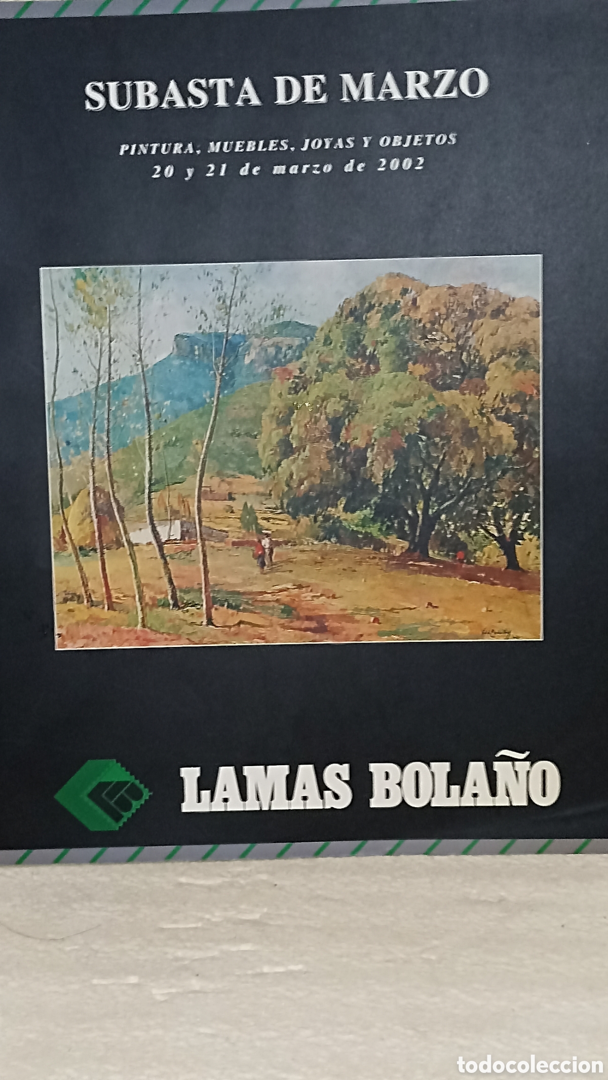 Arte: Cat&aacute;logo Subasta Lamas Bola&ntilde;o &ndash; Marzo 2002