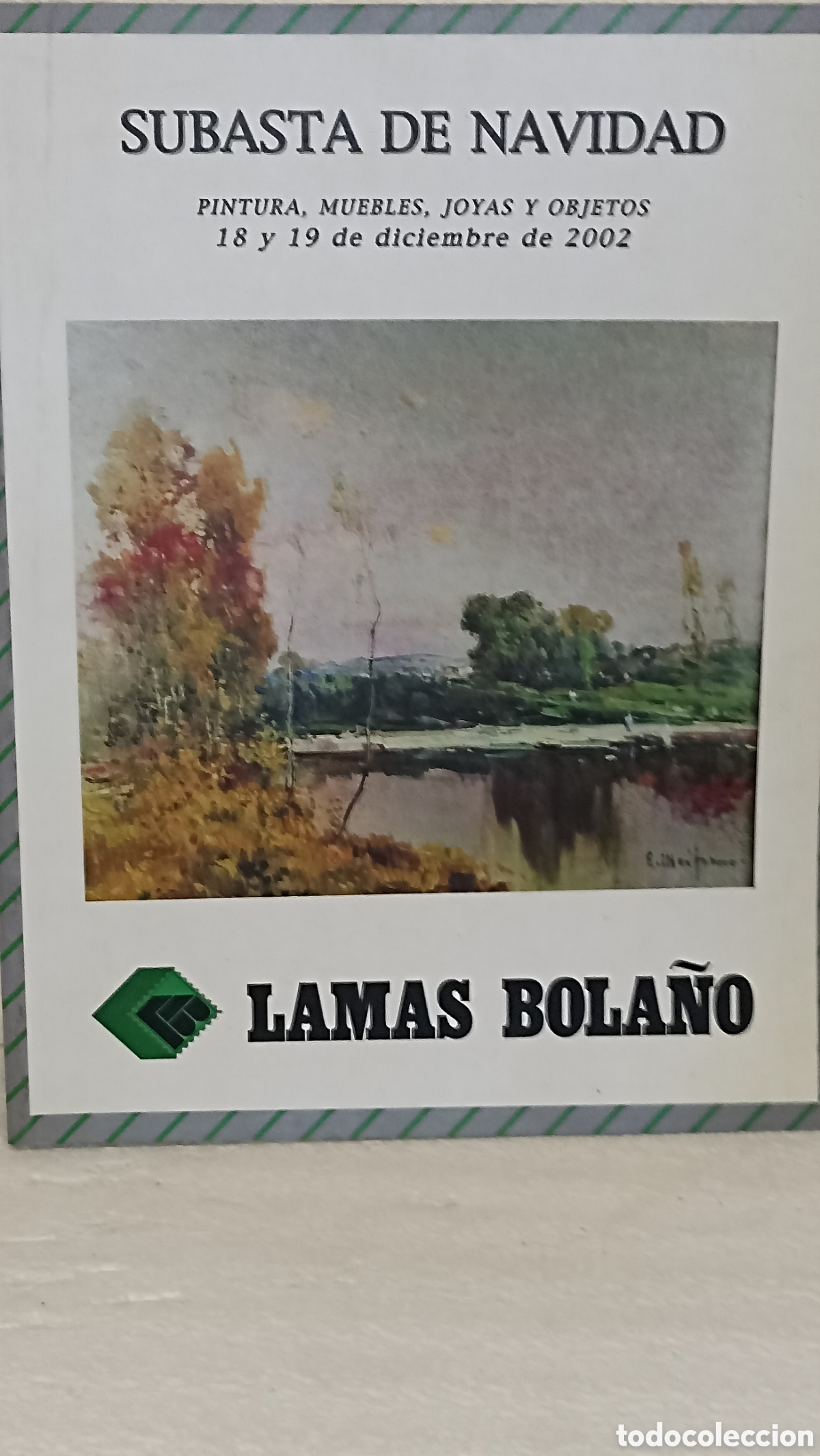 Arte: Cat&aacute;logo Hist&oacute;rico: Subasta de Navidad Lamas Bola&ntilde;o (Diciembre 2002)