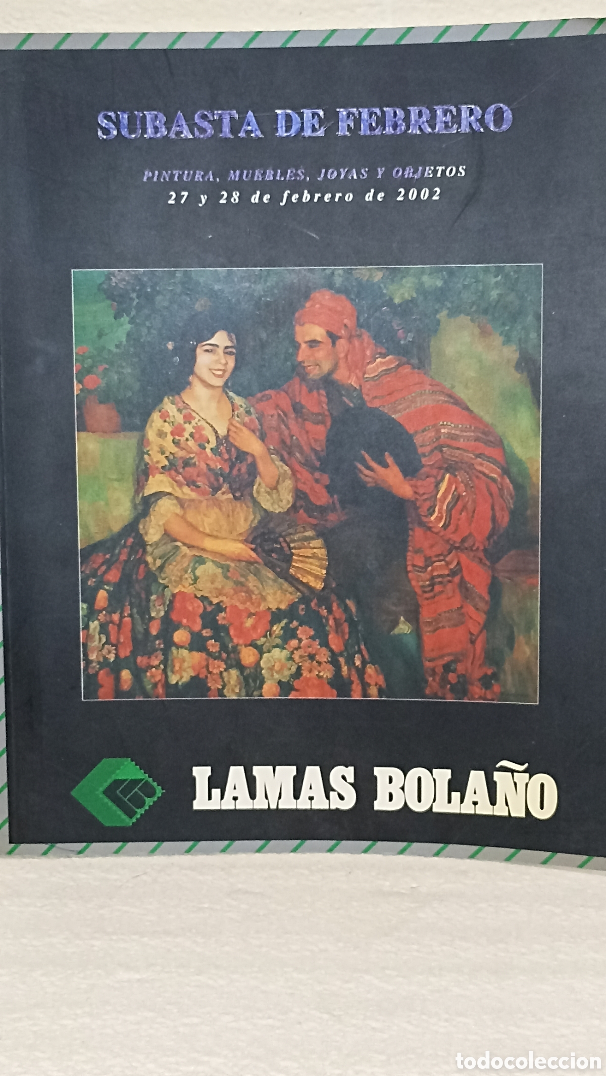 Arte: Cat&aacute;logo de Subasta Hist&oacute;rico &ndash; Lamas Bola&ntilde;o (Febrero 2002)