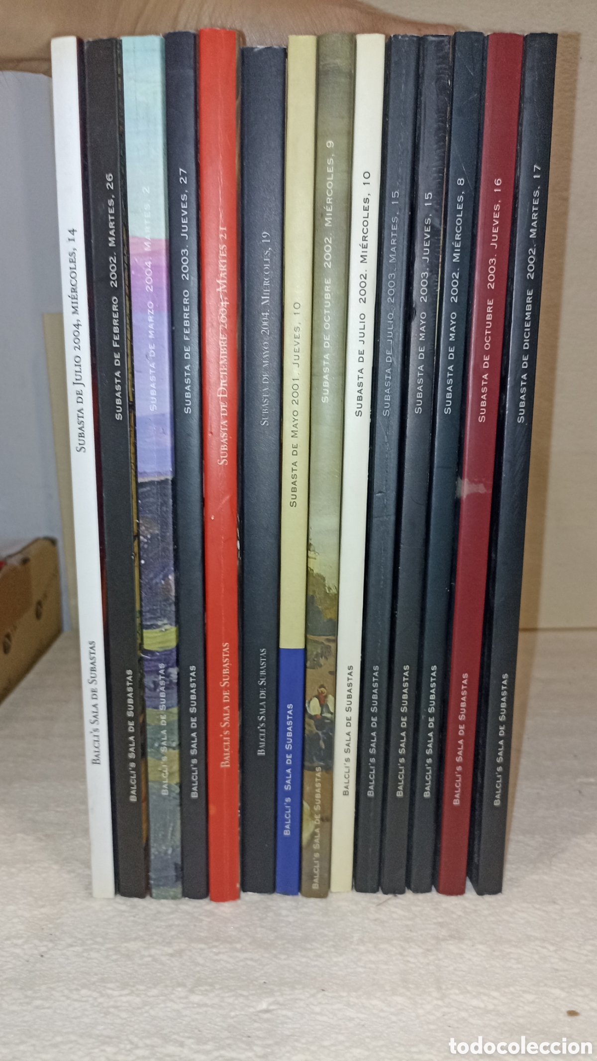 Arte: Lote de 14 Cat&aacute;logos de Subastas Balclis (2001-2004) - Arte y Antig&uuml;edades