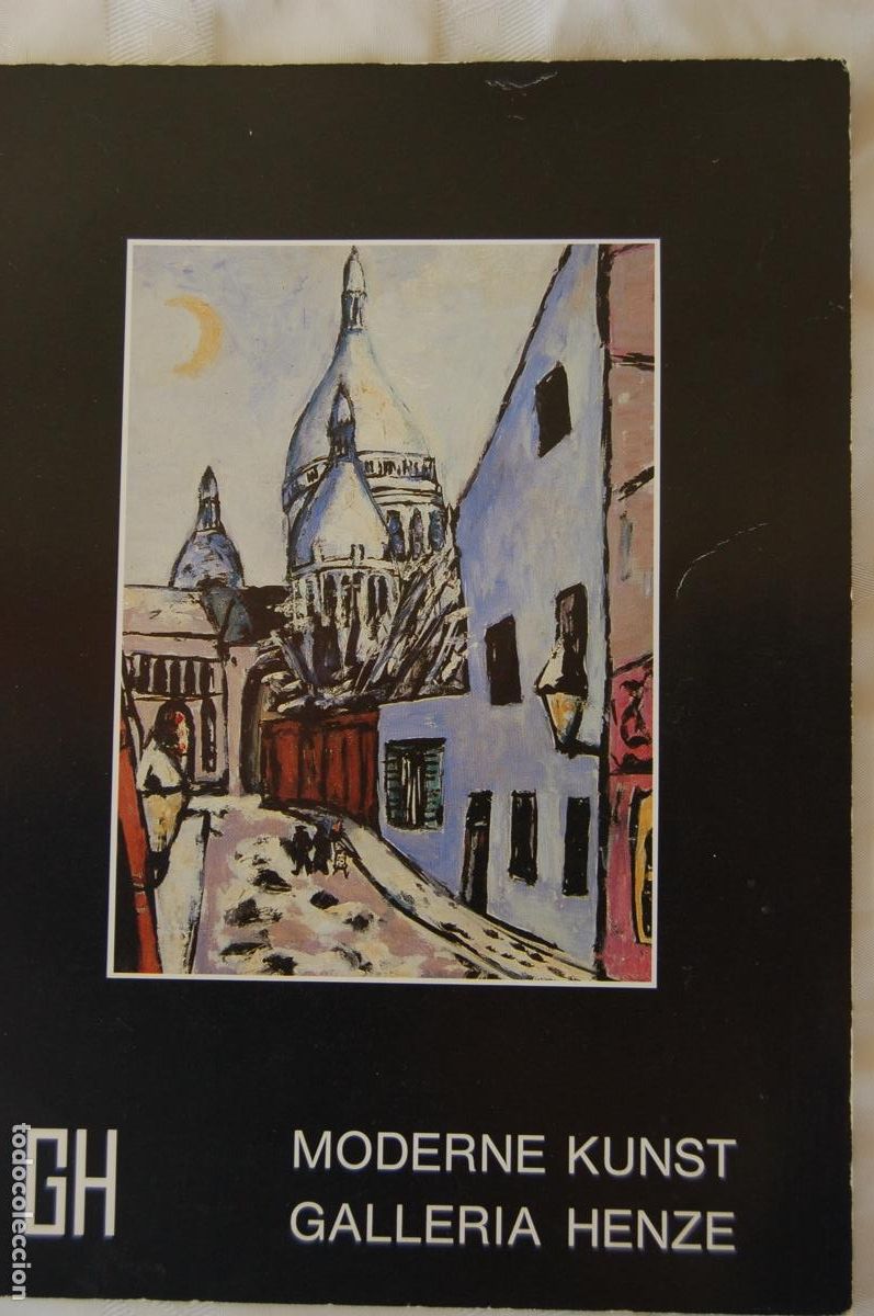 Arte: ARTE MODERNO. Cat&aacute;logo 40 Galler&iacute;a Henze de 27x20 cm. 64 pp.Texto alem&aacute;n. A&Ntilde;O 1987. Buen estado.