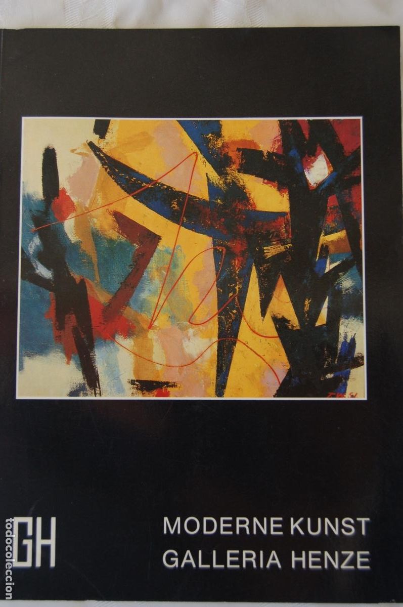 Arte: ARTE MODERNO. Cat&aacute;logo 41 Galler&iacute;a Henze de 27x20 cm. 96 pp.Texto alem&aacute;n. A&Ntilde;O 1988. Buen estado.