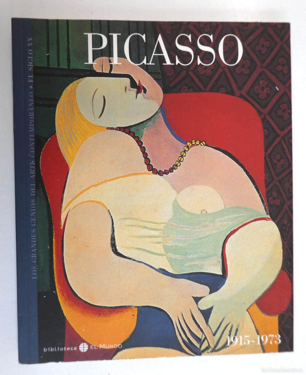 Arte: Biblioteca el Mundo. LOS GRANDES GENIOS DEL ARTE CONTEMPORANEO N&ordm; 2 PICASSO 1915-1973