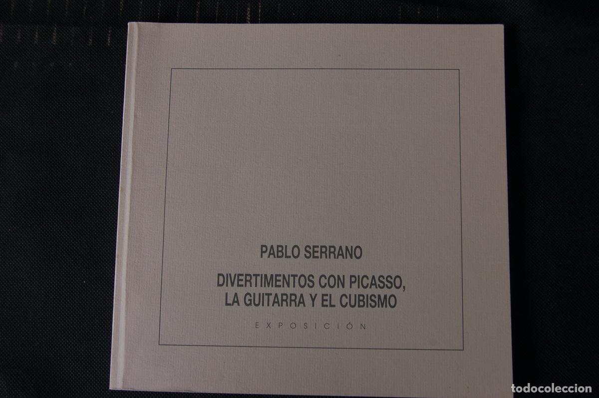 Arte: PABLO SERRANO Divertimentos con Picasso, la guitarra y el Cubismo.23 x 22cm s/p. A&ntilde;o 1996. Buen esta