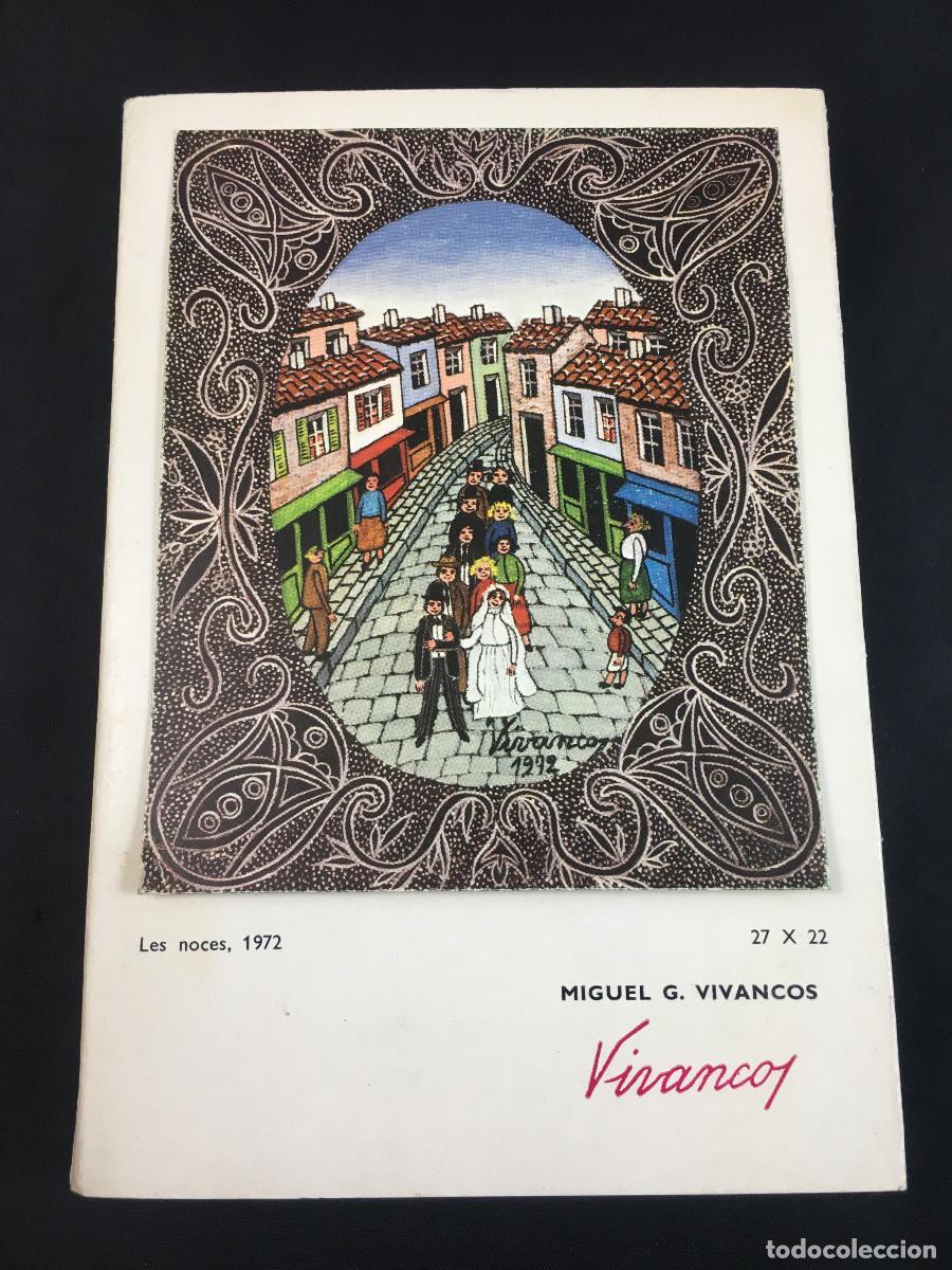Arte: Manuel G. Vivancos. Galer&iacute;a Arteta. 1974. edici&oacute;n numerada