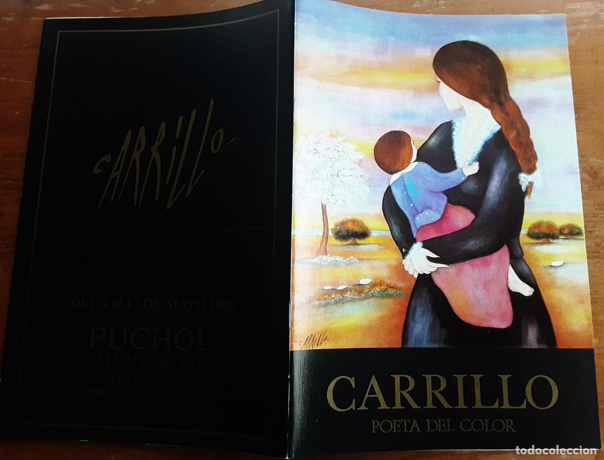 Arte: CAT&Aacute;LOGO DE JUAN CARRILLO, GALER&Iacute;A PUCHOL VALENCIA A&Ntilde;O 1989.